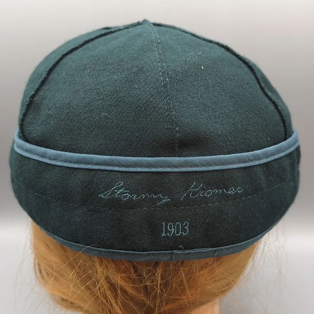 Stormy Kromer Original 1903 Wool Blend Cap Hat Green Size 7 5/8